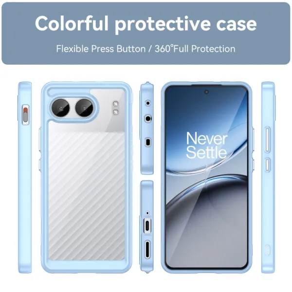 CRYSTAL Ochranný obal pre OnePlus Nord 4 5G modrý