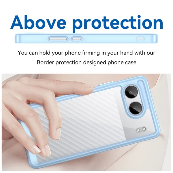 CRYSTAL Ochranný obal pre OnePlus Nord 4 5G modrý