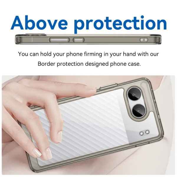 CRYSTAL Ochranný obal pre OnePlus Nord 4 5G šedý