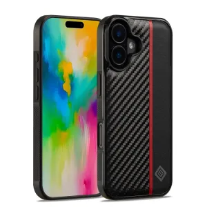 CARBONIC Ochranný obal pre Apple iPhone 16 Plus čierny