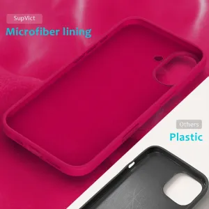 RUBBER Ochranný kryt pre Apple iPhone 16 Plus tmavoružový