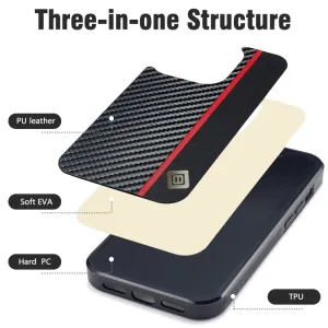 CARBONIC Ochranný obal pre Apple iPhone 16 Plus čierny