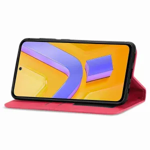 MAGNETIC Zaklápací kryt pre Vivo V40 SE 5G červený