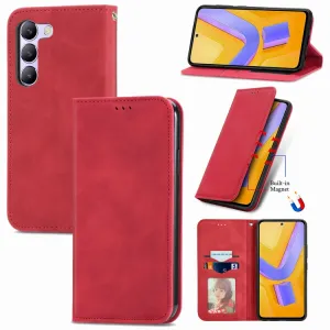 MAGNETIC Zaklápací kryt pre Vivo V40 SE 5G červený