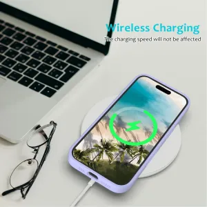RUBBER Ochranný kryt pre Apple iPhone 16 Plus fialový