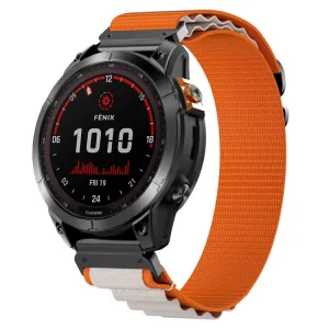 PROTEMIO Alpský ťah remienok QuickFit pre Garmin - šírka 22mm oranžový-béžový