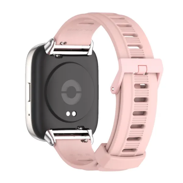 MIJOBS SILICONE Vymeniteľný remienok pre Xiaomi Redmi Watch 3 Lite / Redmi Watch 3 Active ružový