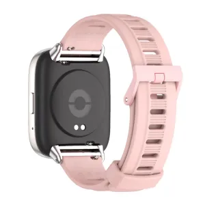 MIJOBS SILICONE Vymeniteľný remienok pre Xiaomi Redmi Watch 3 Lite / Redmi Watch 3 Active ružový
