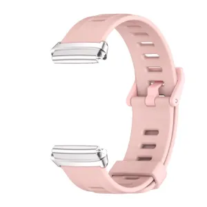 MIJOBS SILICONE Vymeniteľný remienok pre Xiaomi Redmi Watch 3 Lite / Redmi Watch 3 Active ružový