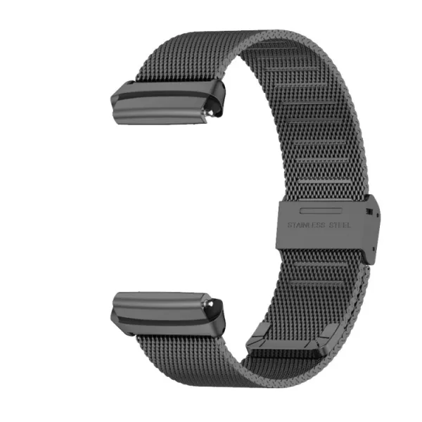MIJOBS MILANESE Kovový remienok pre Xiaomi Redmi Watch 3 Lite čierny
