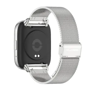 MIJOBS MILANESE Kovový remienok pre Xiaomi Redmi Watch 3 Lite strieborný