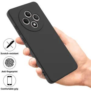 RUBBER Ochranný obal pre Oppo Reno12 FS 5G čierny