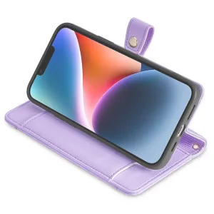 PASTEL Peňaženkové puzdro s remienkom pre Huawei nova 12i fialové