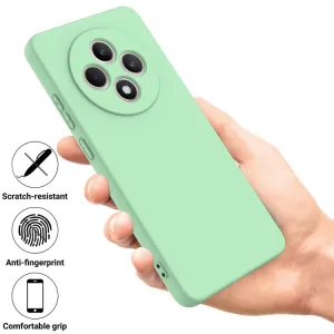 RUBBER Ochranný obal pre Oppo Reno12 FS 5G zelený