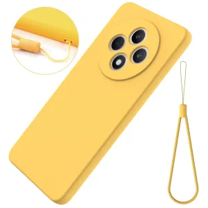 RUBBER Ochranný obal pre Oppo Reno12 FS 5G žltý