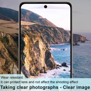 IMAK FULL COVER Sklo pre fotoaparát Oppo Reno12 FS 5G BLACK