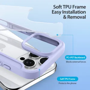 DUX X PRO Zaklápacie puzdro s MagSafe pre Apple iPhone 16 Pro Max fialové