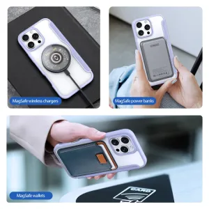 DUX X PRO Zaklápacie puzdro s MagSafe pre Apple iPhone 16 Pro Max fialové