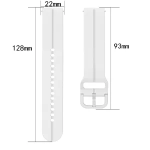 SILICONE Vymeniteľný remienok pre Garmin Forerunner 255 Music modrý
