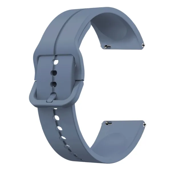 SILICONE Vymeniteľný remienok pre Garmin Forerunner 255 Music modrý