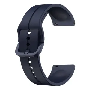 SILICONE Vymeniteľný remienok pre Garmin Forerunner 255 Music tmavomodrý