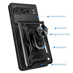 RING CAMERA Kryt s držiakom pre Google Pixel 9 Pro XL ružový