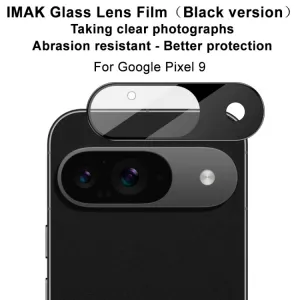IMAK FULL COVER Sklo pre fotoaparát Google Pixel 9 BLACK