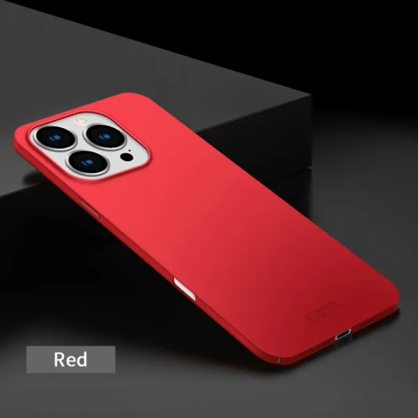MOFI Plastový kryt pre Apple iPhone 16 Pro Max červený