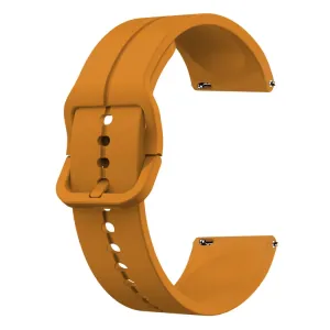 SILICONE Vymeniteľný remienok pre Garmin Forerunner 255 Music žltý