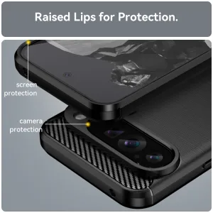 FLEXI TPU Ochranný kryt Google Pixel 9 Pro XL čierny