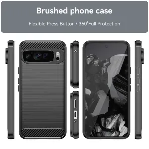 FLEXI TPU Ochranný kryt Google Pixel 9 Pro XL čierny