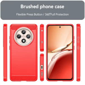 FLEXI TPU Ochranný kryt Oppo Reno12 FS 5G červený