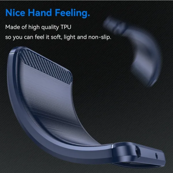 FLEXI TPU Ochranný kryt Samsung Galaxy S24 FE 5G modrý