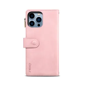 RFID Peňaženkové puzdro pre Apple iPhone 16 Pro Max ružové