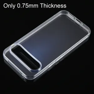 TPU Ochranný kryt pre Google Pixel 9 priehľadný