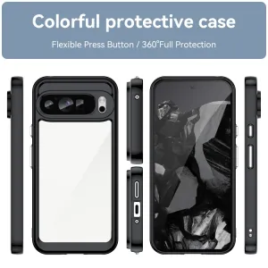 CRYSTAL Ochranný obal pre Google Pixel 9 Pro čierny