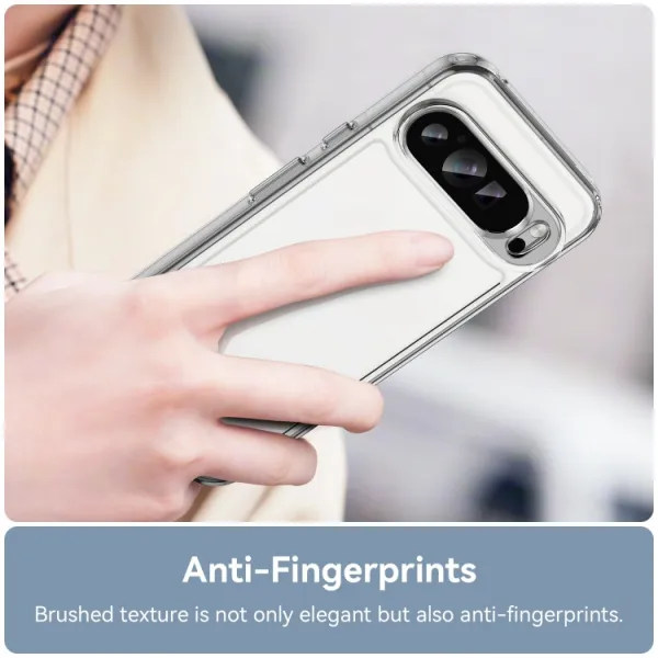 CRYSTAL Ochranný obal pre Google Pixel 9 Pro priehľadný