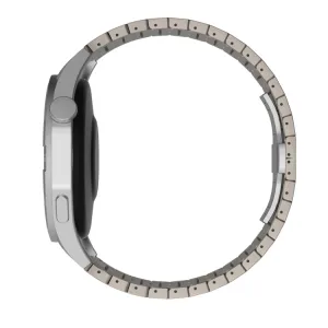 CLASSIC Kovový remienok pre Garmin Forerunner 255 Music TITANIUM