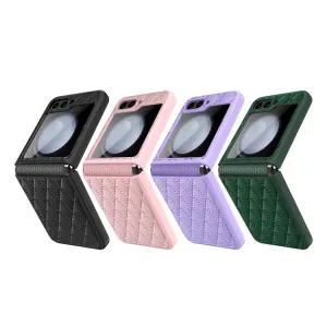 LATTICE Ochranný obal pre Samsung Galaxy Z Flip7 FE 5G / Flip6 5G fialový