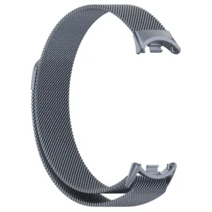MILANESE Kovový remienok pre Xiaomi Smart Band 10 / 9 / 8 šedý