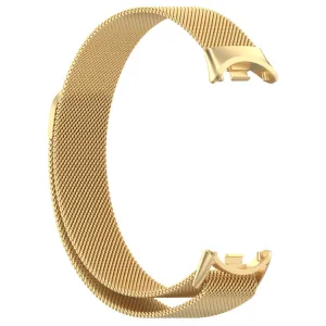 MILANESE Kovový remienok pre Xiaomi Smart Band 10 / 9 / 8 zlatý