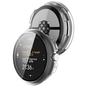 PC FULL COVER Plastový kryt so sklom pre Google Pixel Watch 3 45mm priehľadný