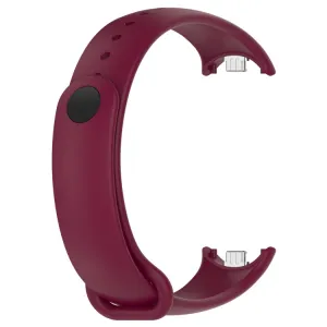 SILICONE Vymeniteľný remienok pre Xiaomi Smart Band 9 bordový