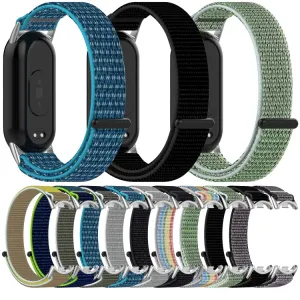 NYLON Vymeniteľný remienok pre Xiaomi Smart Band 9 zelený
