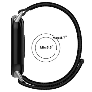 NYLON Vymeniteľný remienok pre Xiaomi Smart Band 9 modrý