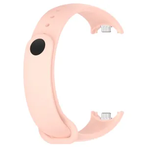 SILICONE Vymeniteľný remienok pre Xiaomi Smart Band 9 ružový