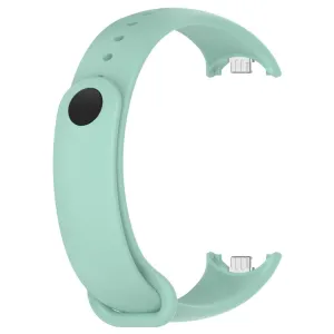 SILICONE Vymeniteľný remienok pre Xiaomi Smart Band 9 svetlozelený