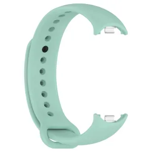 SILICONE Vymeniteľný remienok pre Xiaomi Smart Band 9 svetlozelený