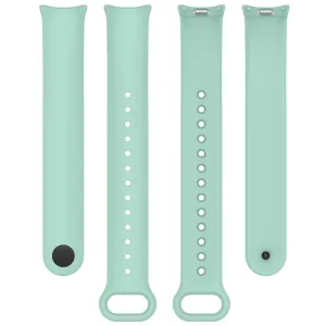 SILICONE Vymeniteľný remienok pre Xiaomi Smart Band 9 svetlozelený