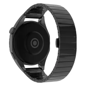 CLASSIC Kovový remienok pre Garmin Forerunner 255 Music čierny